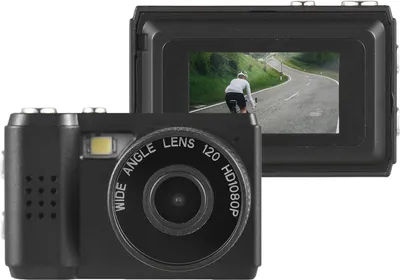 Produktbild von Mini-Digital-Videokamera, 1080P-Camcorder, eingebauter Akku mit LCD-Bildschirm-Blitz fuer Foto-Videos