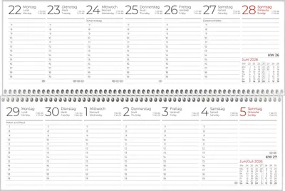 Zdjęcie produktu dla Querkalender 1W/1S