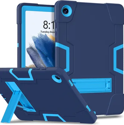 Étui Enfant Redmi Pad SE 11" (2023) – Protection Choc EVA + PC Avec Poignée Et Bandoulière – Bleu – Design Avec Support Intégré