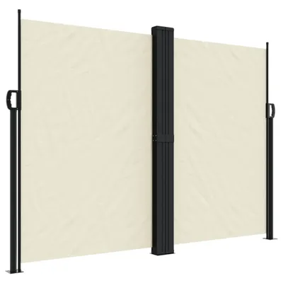 Obrázek produktu pro Zatahovací boční markýza krémová 180 x 600 cm