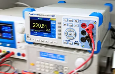 Immagine prodotto di Tischmultimetro PEAKTECH 4095, digitale, 60000 conteggi, USB, LAN (P 4095)