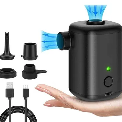 Immagine prodotto di Pompa ad aria portatile, mini pompa per salvagenti, ricaricabile, AP100