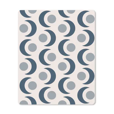 Produktbild von MuchoWow® Mauspad Mousepad Mond - Design - Kreis 30x40 cm - Mousepads - Maus Mat - Pad - Mausunterlage - Mausmatten