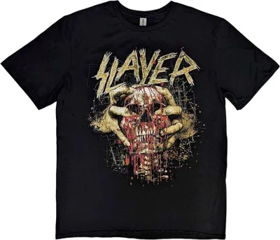 Produktbild von Slayer Skull Clench Black XL T-Shirt