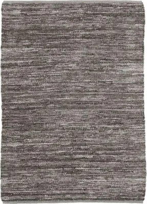 Zdjęcie produktu dla Taupe tkany skórzany dywan 120x170