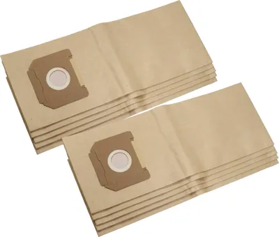 Produktbild von vhbw 10x Staubbeutel Ersatz für Kärcher 6.904-210.0 für Staubsauger - 29cm x 21cm braun