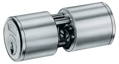 Produktbild von BKS Rundzylinder 3107 Länge A 40mm Länge B 29mm Massiv Mes.vern.Normalschließung - B 3107 0265