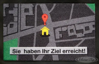 Produktbild von Sie haben Ihr Ziel erreicht Fußmatte