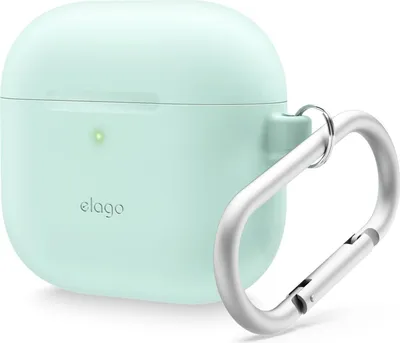 Produktbild von Elago Silikon-Hängehülle für AirPods 4 Mint