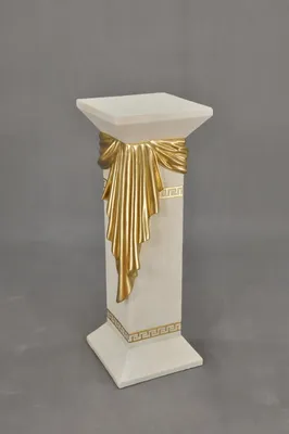Produktbild von Medusa Säule Römische Säulen Marmor Skulptur Figur Deko Dekoration Ständer 1038
