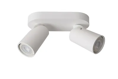 Produktbild von Weißer Aluminium LED Aufbaustrahler dimmbar dreh- und kippbar Dim to warm 20x9cm