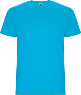 Produktbild von Roly CA6681 | Stafford T-Shirt - Doppellagiger Rundhalskragen - Farbe: Turquoise 12 - Größe: XXL