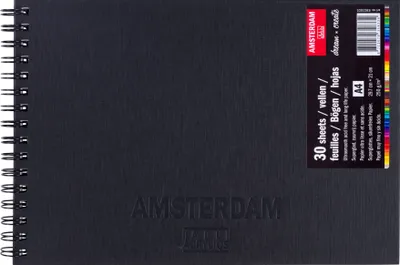 Produktbild von Amsterdam Skizzenbuch | 29,7 x 21 cm (A4), 250 g, 30 Blätter