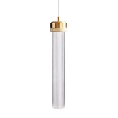 Zdjęcie produktu dla Crystal LED Tube - nowoczesna lampa wisząca LED