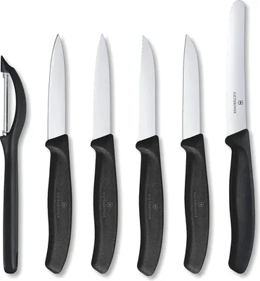 Imagen del producto de Juego de cuchillos para verduras Victorinox Swiss Classic, 6 piezas.