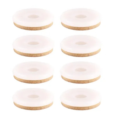 Produktbild von WAGNER QuickClick® Filzgleiter Spezial SYNO - 8er-Set Ersatzgleiter Ø 40 mm - für Basis Ø 40 mm - DE Ware - 15784500