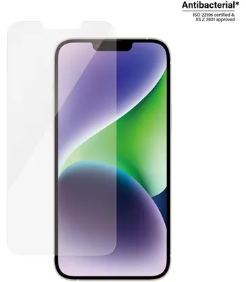 Zdjęcie produktu dla PanzerGlass ® Screen Protector iPhone 14 Plus | 13 Pro Max | Classic Fit, Apple, Apple - iPhone 14 Plus, Apple - iPhone 13 Pro Max, Aplikacja na sucho, Odporny na zadrapania, Odporny na wstrząsy, Przezroczysty, 1 szt.