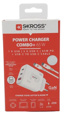 Image de SKROSS Power Charger 65W GaN Combo+ EU