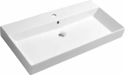 Immagine prodotto di KARE 85 Lavabo in Vetroceramica 85x45cm, bianco