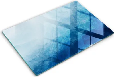 Produktbild von Glasschneideplatte - Herdabdeckplatte - 80x52 cm -Schneidebrett - Spritzschutz -Abstrakter Hintergrund