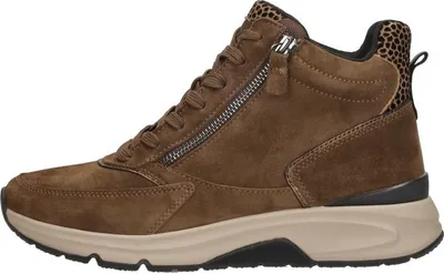 Image de Gabor Rollingsoft  Veterschoenen Hoog - cognac - Maat 4.5