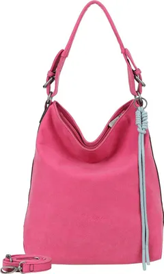 Produktbild von Fritzi aus Preußen Schultertasche Umhängetasche Bitzi01 Suede Jacky Hobo Bag Soft Pink