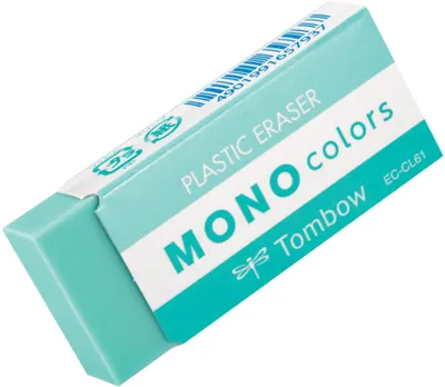 Produktbild von Tombow Kunststoff-Radierer "MONO colors" türkis