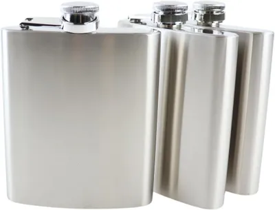 Produktbild von Heupfles Edelstahl, 200 ml, kompakt, für unterwegs