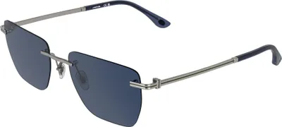 Produktbild von Lacoste L282S Matte gunmetal/blue 55/19/150 Herren Sonnenbrillen
