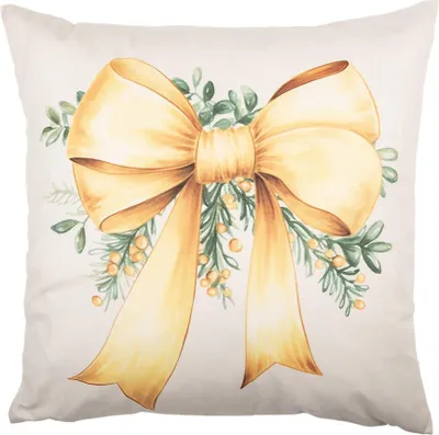Produktbild von Clayre & Eef Kissenbezug 45x45 cm Beige Polyester