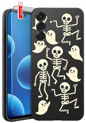Produktbild von Hüllen für das Samsung A37 5G – Designs | Mattes Silikon-Case + 9H-Glas