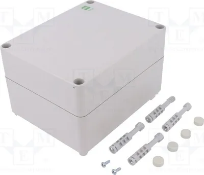 Immagine prodotto di 1x Alloggiamento: universale. Dimensioni: Y: 170 mm, INDUSTRIALE, Z: 107 mm, X: 135 mm. Colore: grigio. Codice: 2712-00. Universale