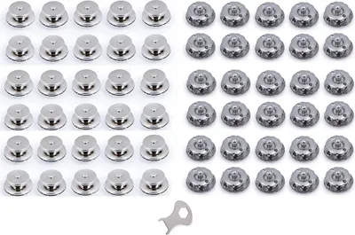 Produktbild von TENAX® Set 20/30/50 Stk. Oberteil bis 2 mm u. Unterteil f. Verdeck und Persenning inkl. 1 Schlüssel Größe: 30er Set