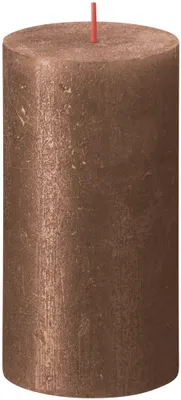 Produktbild von Bolsius Rustik Kerze Kupfer 130/68mm