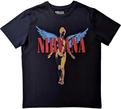 Immagine prodotto di Nirvana Angelic Black L T-shirt