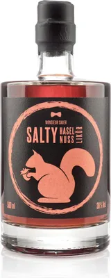 Produktbild von Monsieur Sauer - Salty Haselnusslikör, 0,5l - 30% Vol.