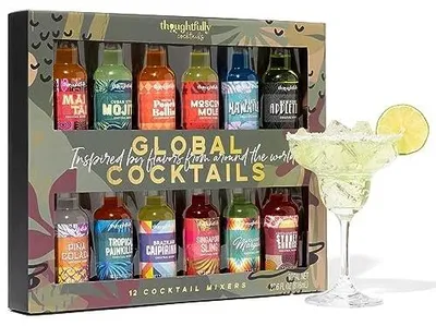 Zdjęcie produktu dla Zestaw aromatów do koktajli 12 smaków prezent dla mężczyzny