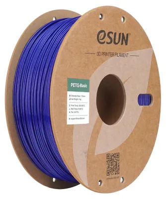 Image de Filament PETG, 1,75 mm, bleu, 1 kg