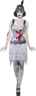 Produktbild von Zombie Flapper Frauenkostüm Damen Größe: L