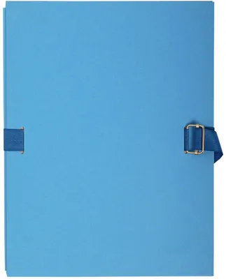 Produktbild von OfficeMaster 427HB Dokumentenmappe Karton A4 Hellblau 24x32cm