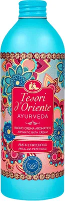 Immagine prodotto di TESORI D'ORIENTE Lozione da bagno cremosa ayurvedica - Amla e Patchouli 500ml