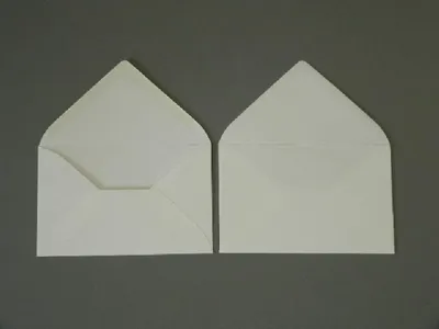 Produktbild von Briefumschläge 110x156mm 120g/qm gummiert VE=100 Stück biotop