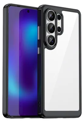 Obrázok produktu pre Puzdro na mobilný telefón Samsung Galaxy S26 Ultra 5G, farebné, TPU/akrylové hybridné, čierne