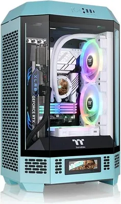 Image de Thermaltake 300 Turquoise Micro Tower