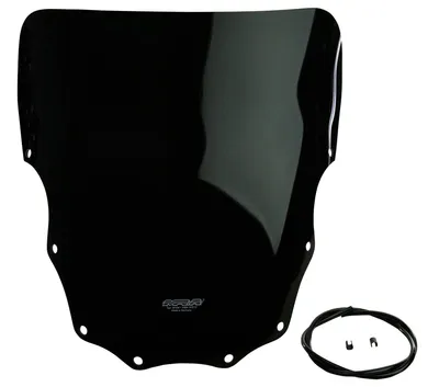 Produktbild von MRA Windschutzscheibe schwarz mit ABE kompatibel mit Kawasaki GPZ 500 S