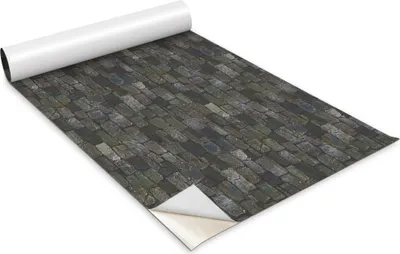 Zdjęcie produktu dla Folia samoprzylepna - Okleina meblowa - Dekoracyjna - Do mebli - Tapeta - Naklejka - Folia - Mur kamienny - 100 x 50 cm
