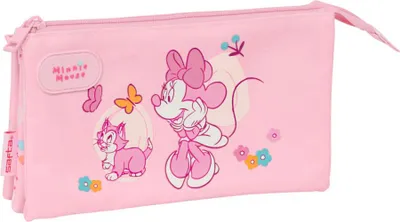 Image de Safta Minnie Mouse Baby Triple Pencil Case Pink Man Pink One Size