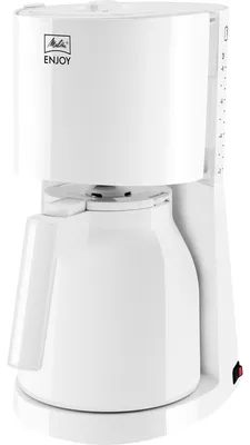Produktbild von Melitta 1017-05, Filterkaffeemaschine, Gemahlener Kaffee, 1000 W, Weiß