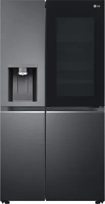 Immagine prodotto di Frigorifero LG GSXV91MCAE.AMCQEU Side by Side Libera Installazione 635 L Classe E Nero