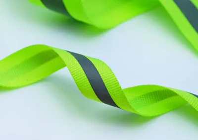 Produktbild von 5m Reflektorband Reflexband Reflexstreifen 30mm Gurtband reflektierend Farbwahl, Farbe:orange